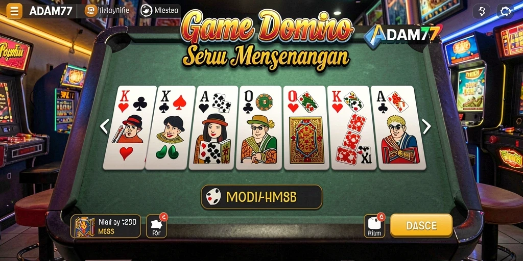Gameplay ADAM77 yang seru dan penuh tantangan.