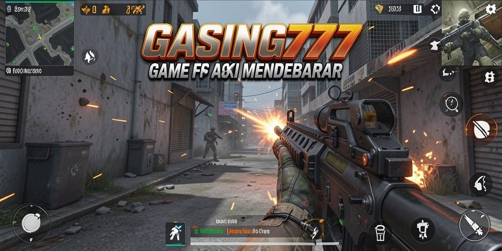 Tampilan gameplay GASING777 yang intens dan penuh aksi.