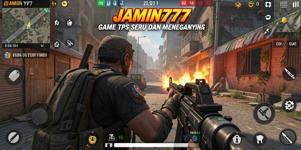 Gameplay seru dengan grafik tinggi dari JAMIN777.