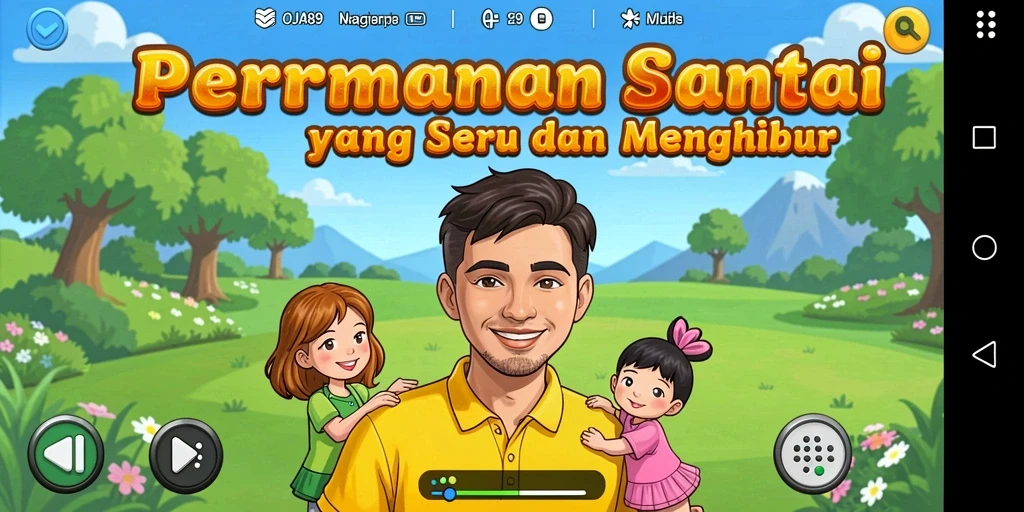 Tampilan gameplay OJA89 yang menarik dan menghibur.