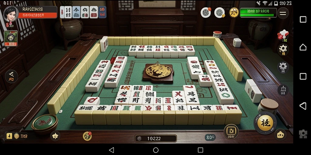 Tampilan menarik dari gameplay Mahjong di RAYA22 yang membuat adiktif.