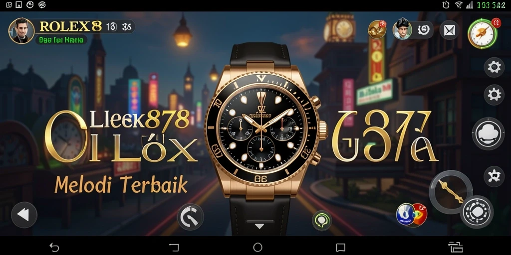 Tampilan gameplay yang seru dan interaktif dari ROLEX878.